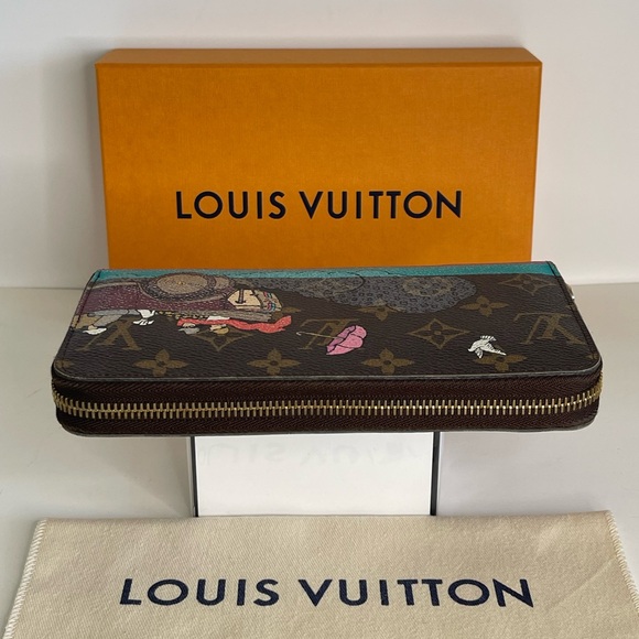 Louis Vuitton LV Long Wallet Brown Monogram with dust bag, box and ribbon - Picture 6 of 14